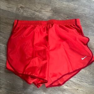 Nike Bright Red Running Shorts